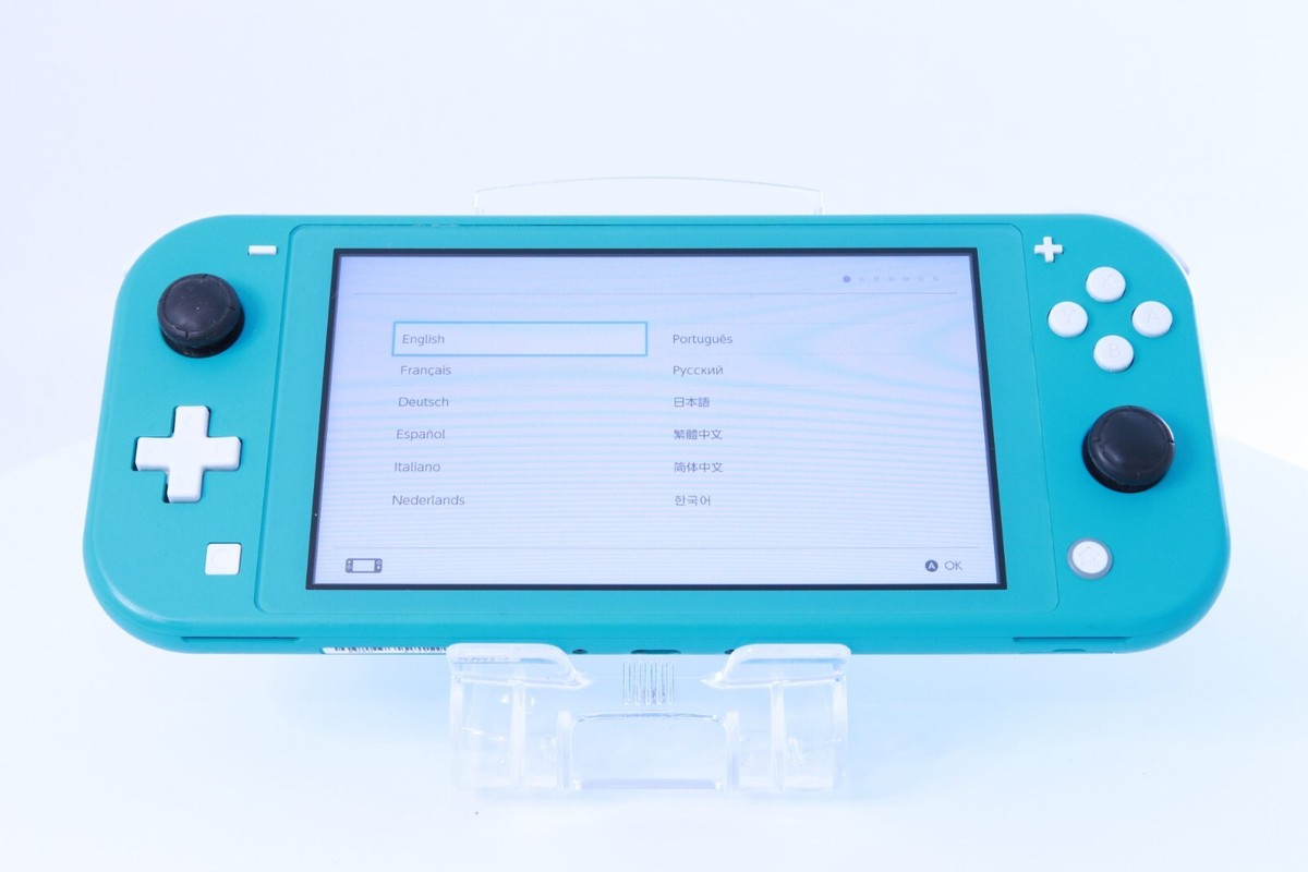 Nintendo Switch Lite Turquoise [Rank :A] W/USB cable【 Region Free