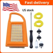 For Stihl BR600 BR550 BR500 Carb Adjustable Tool Choke Knob Air Fuel Filter Line