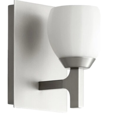 Quorum Lighting 5667-1-14 Vanity Light Goblet Wall Mount in Chrome -  FREE SHIP!
