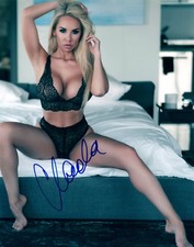 Claudia Fijal Stevens Signed Autographed 8x10 Photo Hot Sexy Model COA 