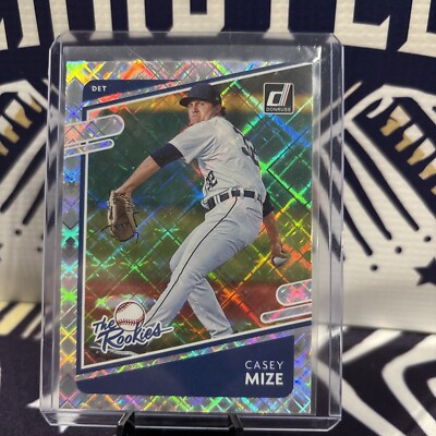 2021 Panini Donruss - The Rookies Vector #TR5 Casey Mize (RC)
