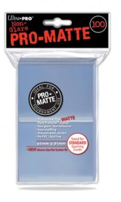 Clear Pro-Matte Sleeves (100 Stück)