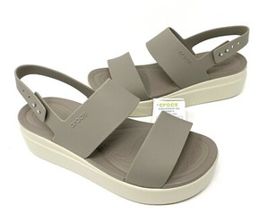 Crocs LiteRide Brooklyn Platform Sandal Womens 10 Mushroom NEW | eBay