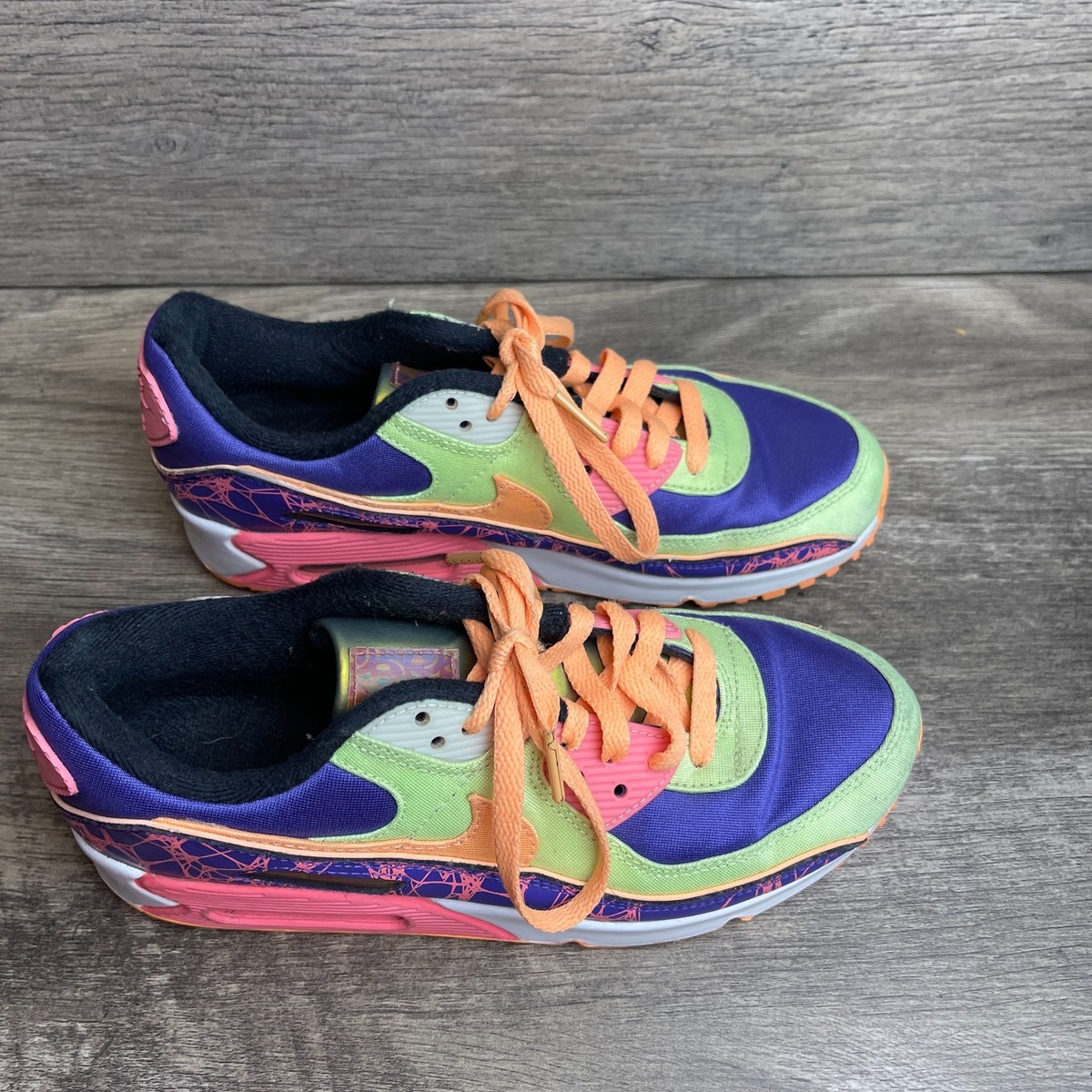 Nike Air Max 90 FD5175-900 Men's US 7 Running Shoes Multicolor