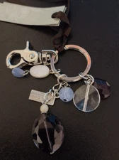 Assorted Beads Clip-On Keychain Charms