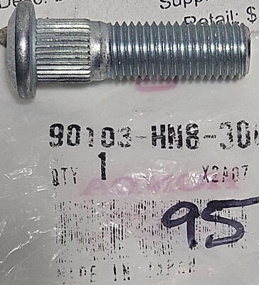 8x Wheel Stud For Honda 90103-HN8-300 M10x1.25 - Foto 9