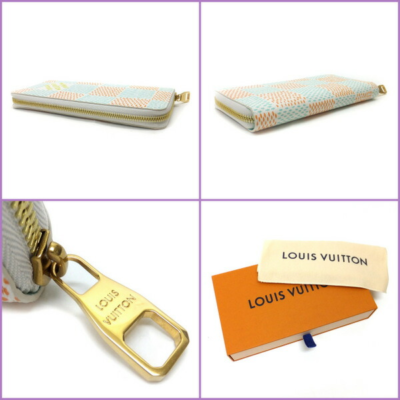 Louis Vuitton Damier Heritage Zippy Wallet Vertical White N40675