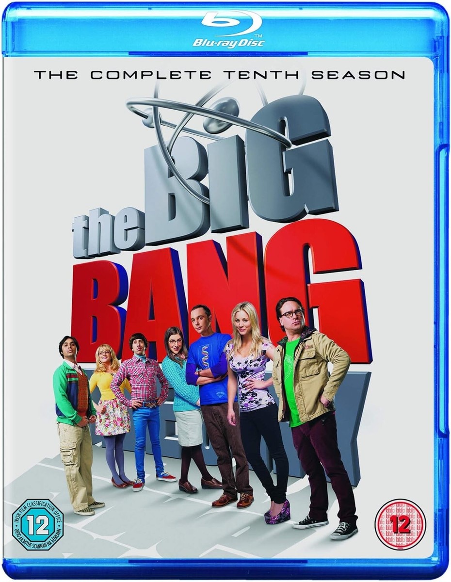 BIG BANG THEORY COMPLETE SERIES 10 Blu Ray 10th Tenth Ten Season