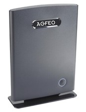 AGFEO Dect IP Base Black Good Condition Excellent