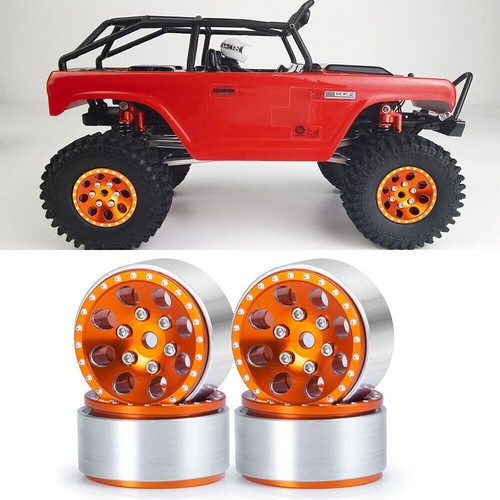 FLYXM 1.0'' Beadlock Wheel Rim for 1/24 RC Crawler Car Axial SCX24 Upgrade Wheel - Picture 2 of 34