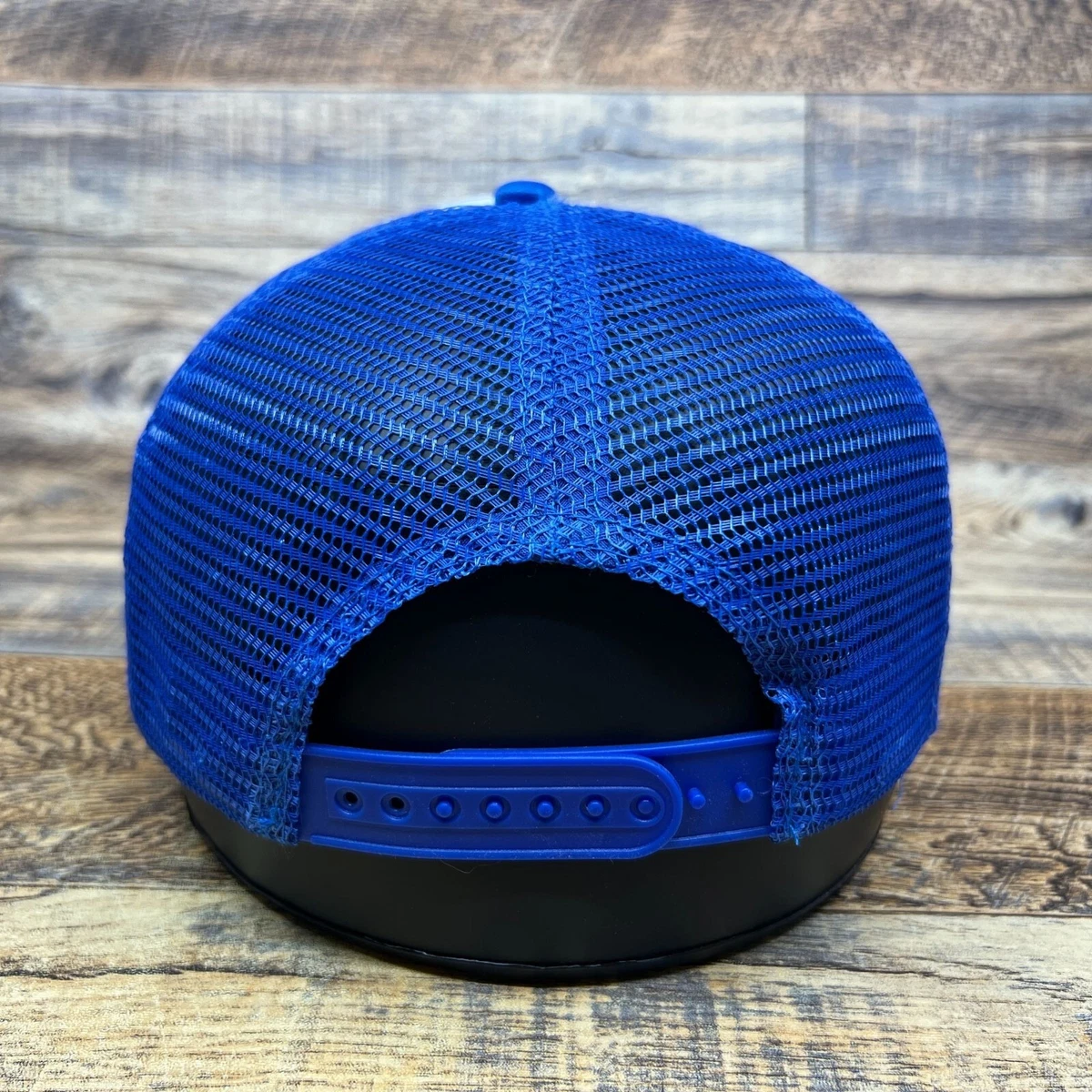 Retro Snoop Dogg Mens Trucker Hat Blue Snapback Doggy Style Album