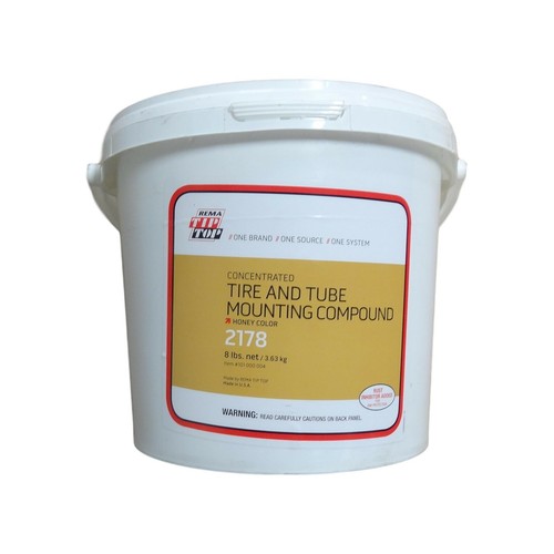 8 lb Pail Rema Tip Top Tire & Tube Mounting Compound Lube Soap Tire