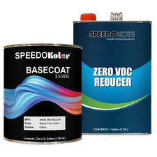 SMR-9600LV Silver Metallic Base Coat Gallon Kit with Reducer (Pick Speed)