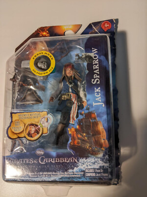 2011 Pirates of the Caribbean On Stranger Tides Jack Sparrow Action Figure