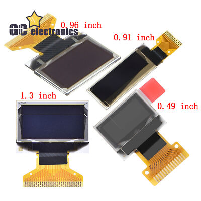 0.49''/0.91''/0.96''/1.3'' inch OLED Display Module IIC I2C/SPI Interface SSD1306