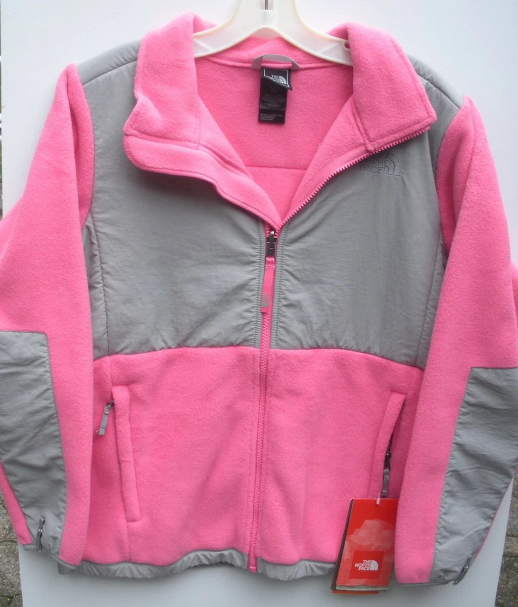 The North Face Girls Youth Denali Fleece Jacket Cha Cha Pink XL NEW