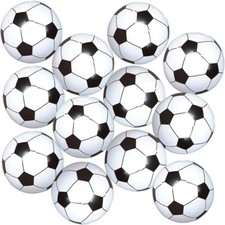 9" Soccer Ball Inflate - 12 Piece Assortment