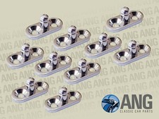 MGA, MGB ROADSTER TONNEAU COVER LIFT THE DOT PEG & PLATE x 10 LFP116 (SHORT)