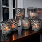 YBCPACK Teelichthalter Glas 12er-Set, Teelichtgläs Produktbild-Vorschau 11