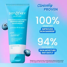 Dot & Key Barrier Repair Ceramides & Hyaluronic Hydrating Face -100g Cream FS