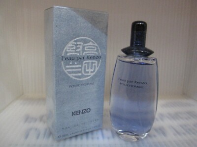 *VINTAGE* L'EAU PAR KENZO  HOMME by KENZO 3.4 FL oz / 100 ML EDT Spray Sealed