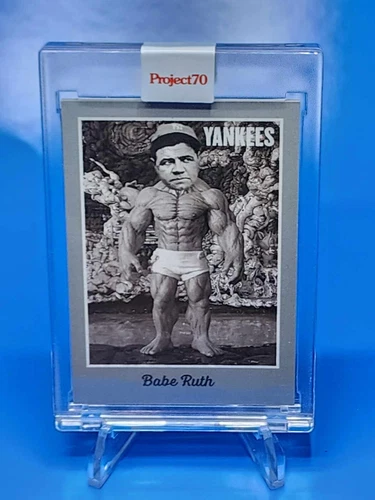 Topps Project 70 Babe Ruth Baseball Card #107 Yankees Ron English