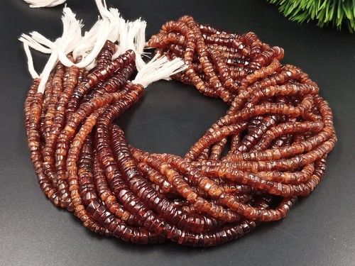 Natural Multi Stone Heishi Disc Beads Strands Tyre Shape Stone Smooth Gemstone - Picture 21 of 52