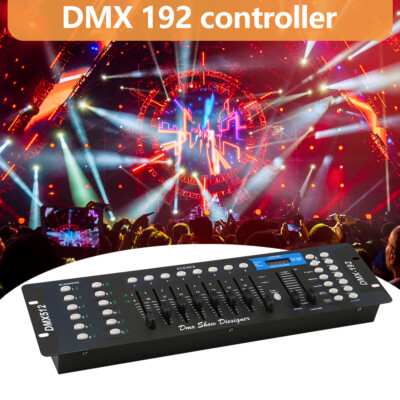 192 Channels DMX512 Controller Console For Stage Light Party DJ Laser Operator