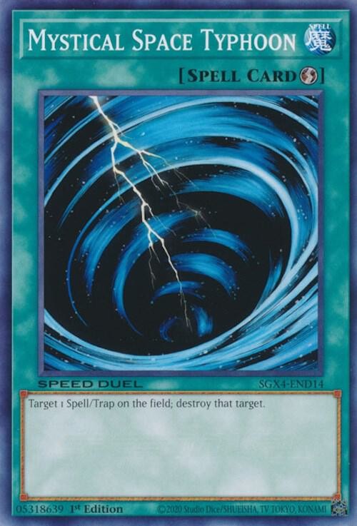 Mystical Space Typhoon 1st Edition Common SGX4-END14 NM