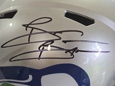 Seattle Seahawks Brian Bosworth Replica Auto Helmet Full Size