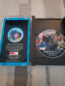 Lunar Silver Star for Sega CD Game + Manual/Reg Card - No Back