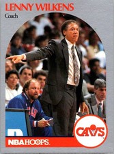 1990-91 Hoops #309 Lenny Wilkens