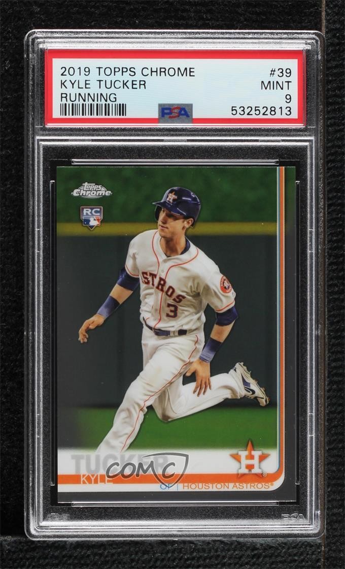 2019 Topps Chrome Kyle Tucker (Running) #39 PSA 9 MINT gh4
