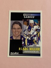 Randy Hillier 1991-92 Pinnacle IP Auto Autograph