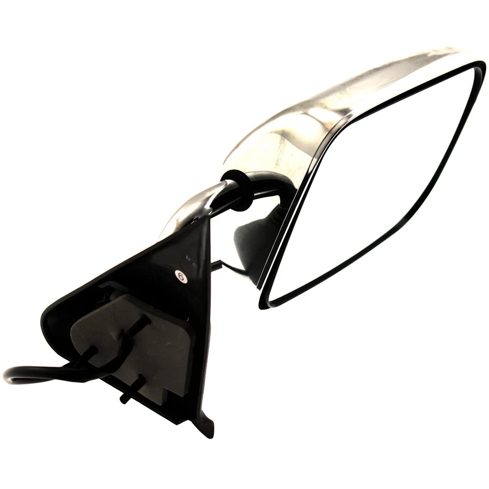 Power Mirror For 1994-1997 Dodge Ram 1500 Chrome Manual Folding Set Of 2 - Image 4 of 4