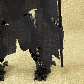LEGO Bionicle VEZON Figure Only From Set # 8764 but w/ CUSTOM REPLACEMENT CAPE