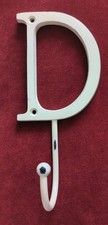Bombay Duck Coat Hook Cast Iron Letter " D "