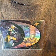 Upper Deck 1996 SP Derrick Mayes Green Bay Packers #80 Rookie Football Card. rookie card picture