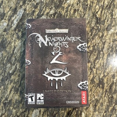 Brand New Neverwinter Nights 2 Limited Edition PC DVD-ROM Factory Sealed Rare