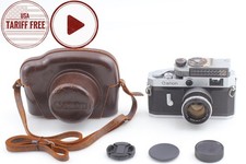 CLA'd MINT w/ Case Meter Canon P Camera 50mm f/1.8 Lens L39 LTM From JAPAN