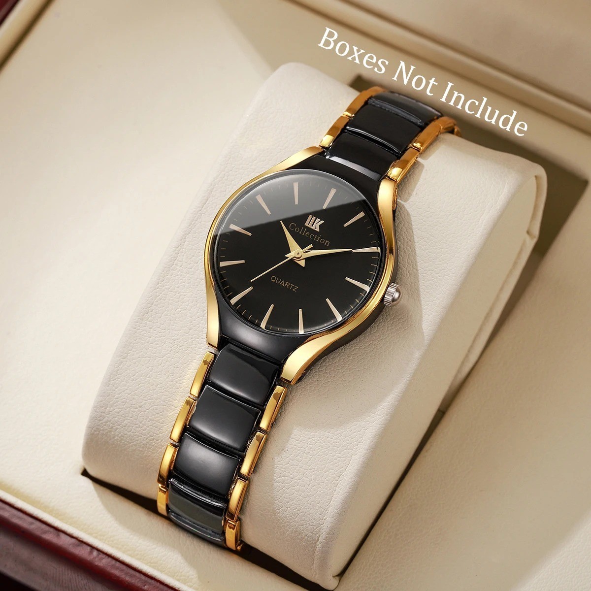 1 Pc Fashion Women Quartz Watch Luxury Stainless Steel Band