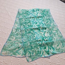 Vintage Vera Verasheer Vinal-Silk Handrolled Made In Japan Scarf