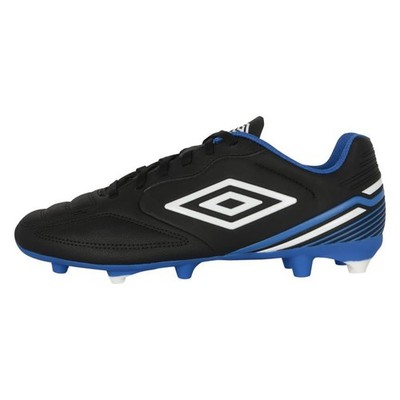 Boy's Classico 13 FG Jr. Soccer Shoe, Black/White/Royal, 4.5Y