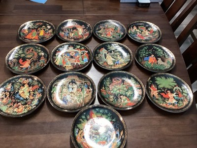 Bradford Exchange - Legend of the Firebird Collection - 13 Plates