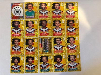2026 Panini World Cup Sticker Rare Gold Crumple Foil Germany