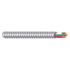 Southwire 68952101 Metal Clad Building Cable, Mc, 12 Awg, 2C With Ground C,