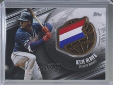 2020 Topps Global Game Medallions Black 100/149 Ozzie Albies #GGM-OA zr9