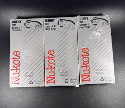 3 pack - Nukote IBM Selectric II High Yield Correctible Film B86HY