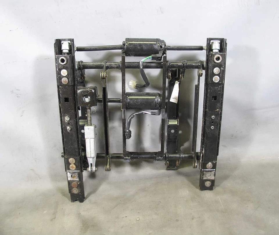 BMW Z3 Roadster cupé asiento delantero izquierdo conductor marco riel base con motores 96-02 Foto 4 de 4