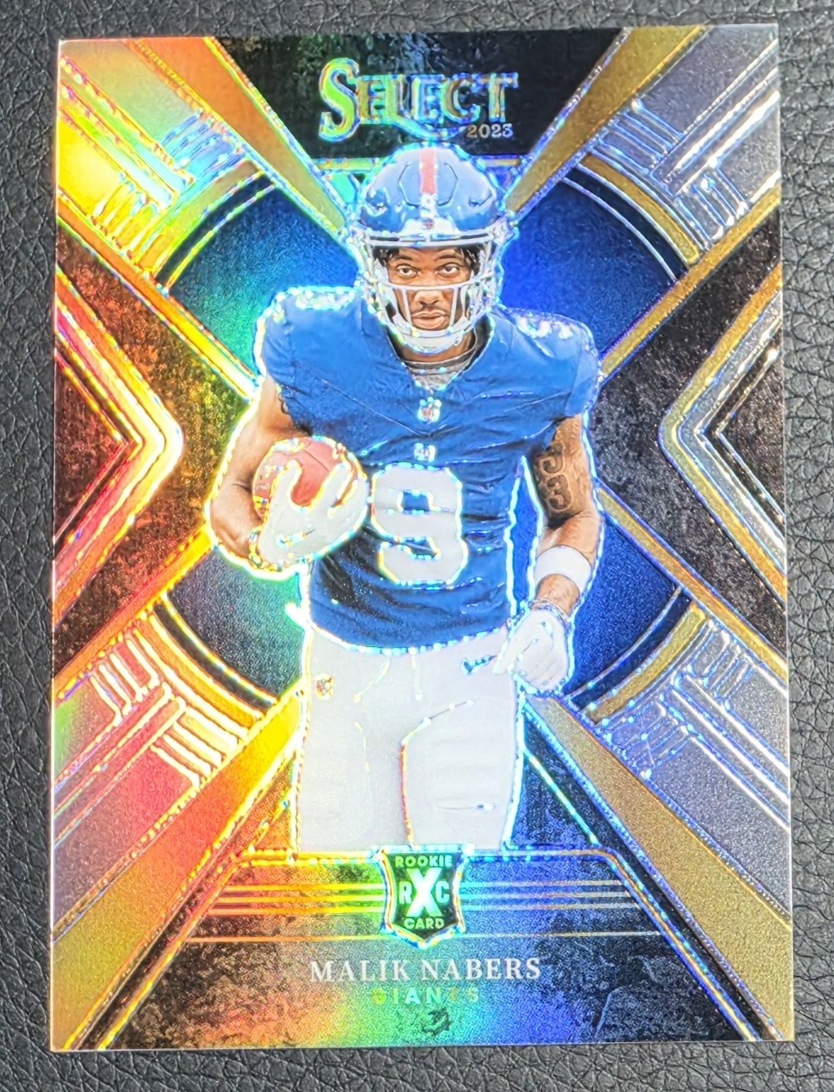 2023 Panini Select - 2024 XRC Prizm Malik Nabers #511 (RC) NY Giants Rookie